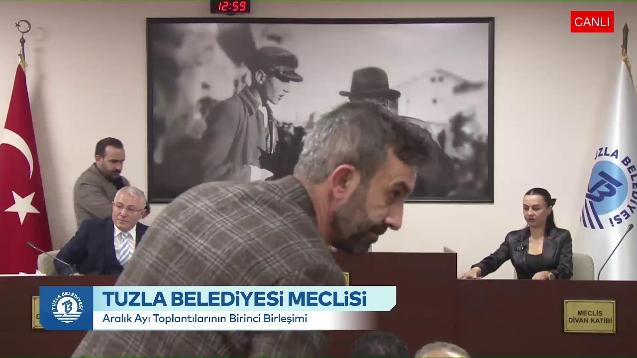 Aralık Ayı Meclis Toplantıları Birinci Birleşim Birinci Oturum 02 Aralık 2024