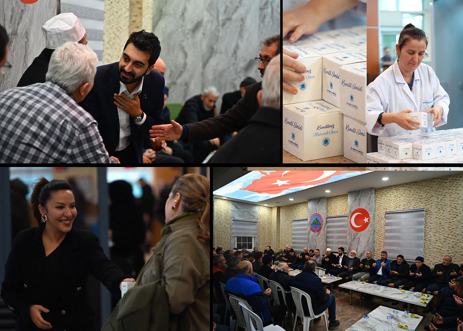 Tuzla’da Miraç Kandili huzur ve bereketle idrak edildi   