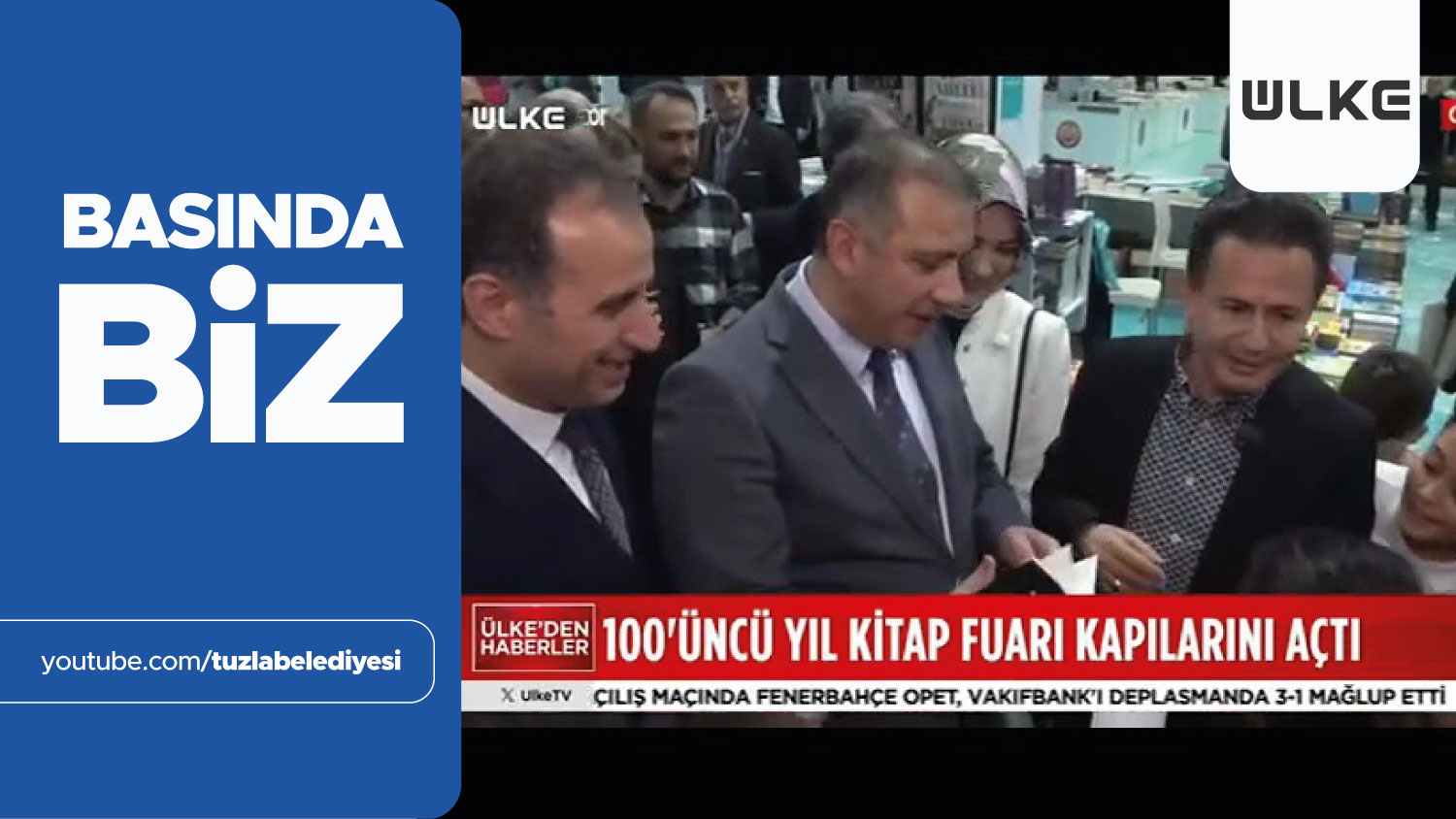 100. Yıl Kitap Fuarı Kapılarını Açtı - Ülke TV