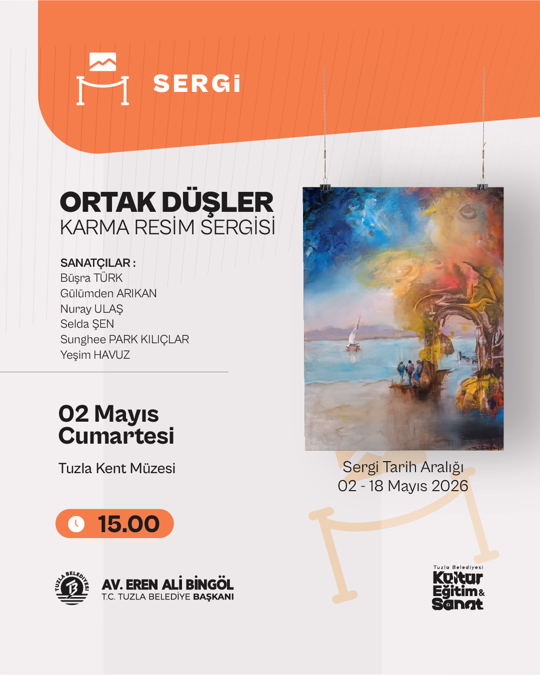"Ortak Düşler" Karma Resim Sergisi