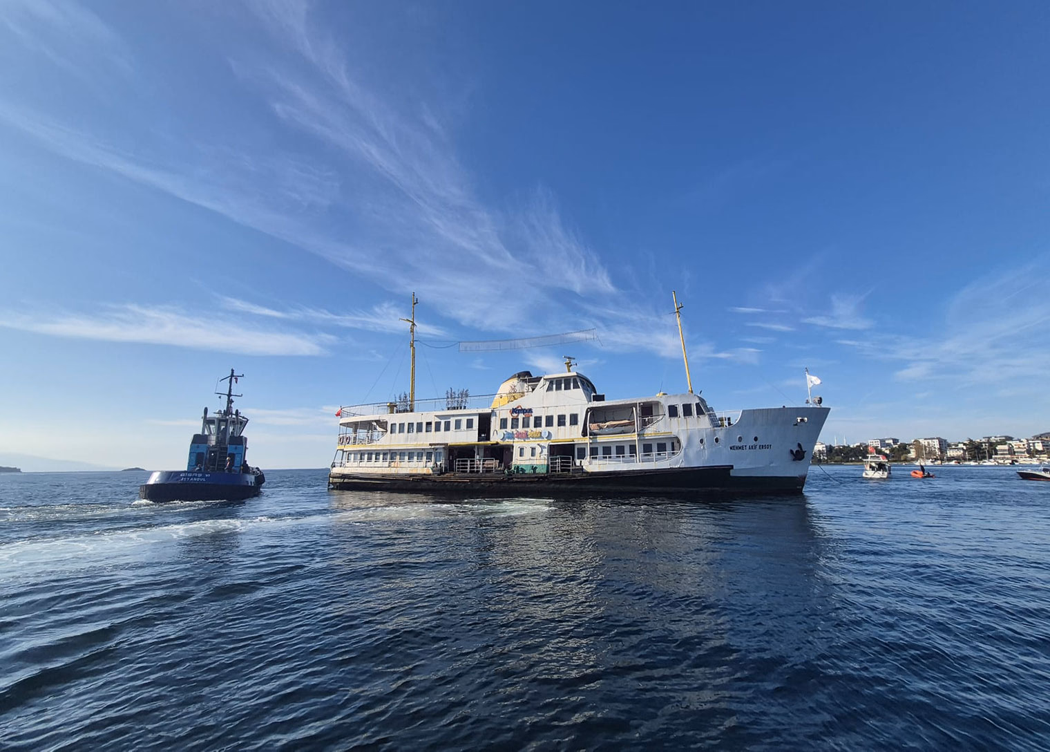 Mehmet Akif Ersoy vapuru tekrar İstanbul'a hizmet edecek