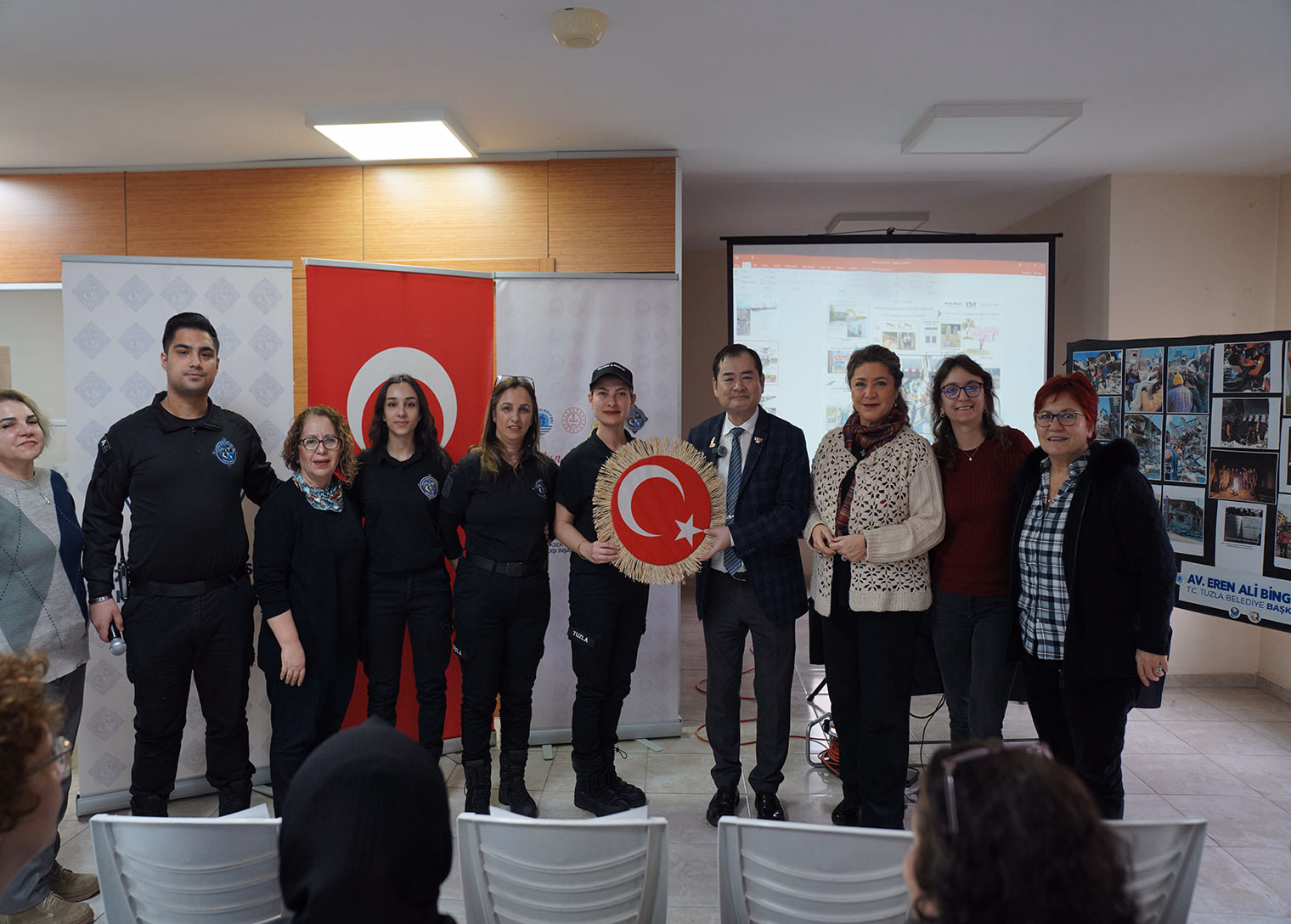 Deprem Uzmanı Moriwaki Deprem Haftası’nda Tuzlalılara farkındalık semineri verdi - Görsel 3