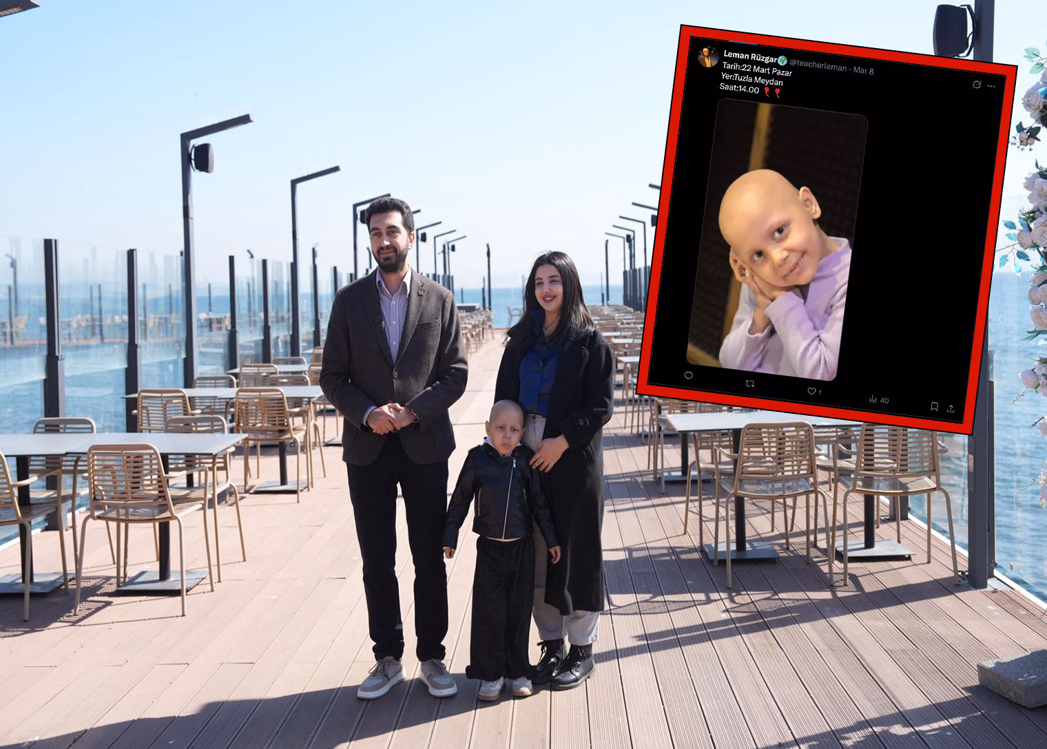 22 Mart’ta balonlar Almira için gökyüzüne bırakılacak