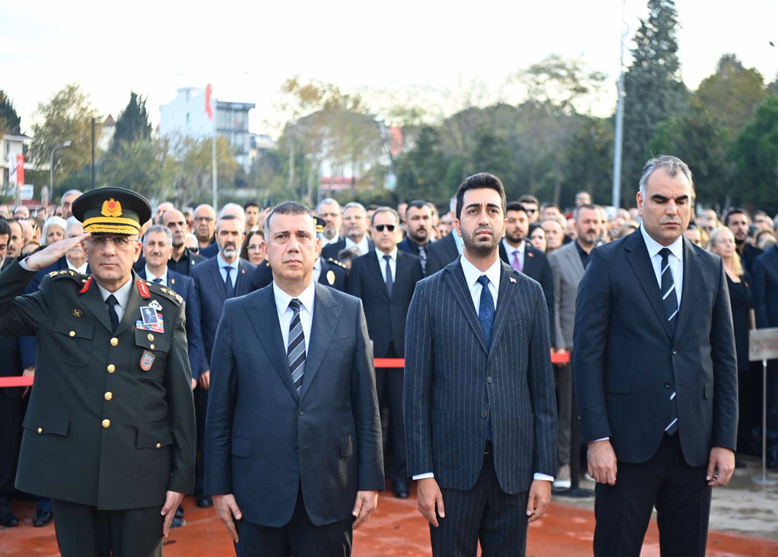 Mustafa Kemal Atatürk, vefatının 87’nci yılında Tuzla’da anıldı