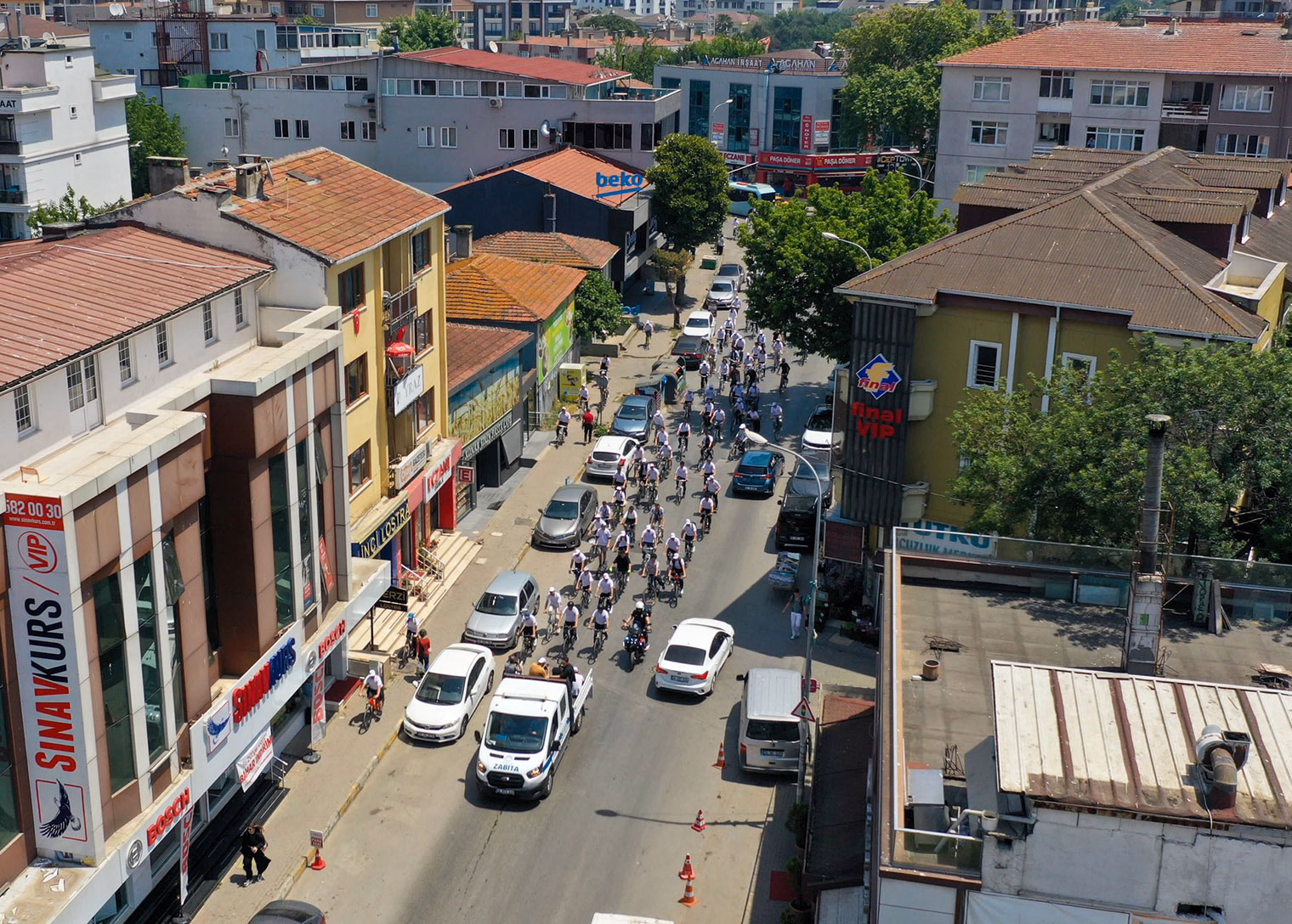 Dünya Bisiklet Günü’nde Tuzla’nın sokakları bisikletlerle arşınlandı - Görsel 3
