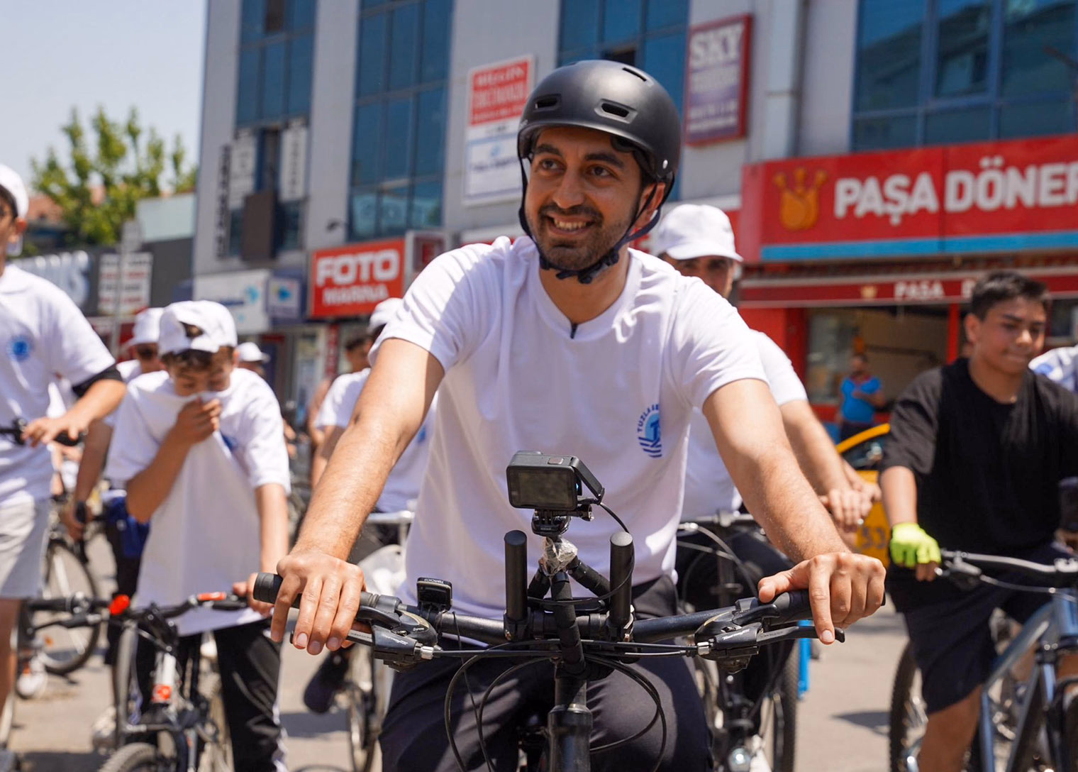 Dünya Bisiklet Günü’nde Tuzla’nın sokakları bisikletlerle arşınlandı - Görsel 4