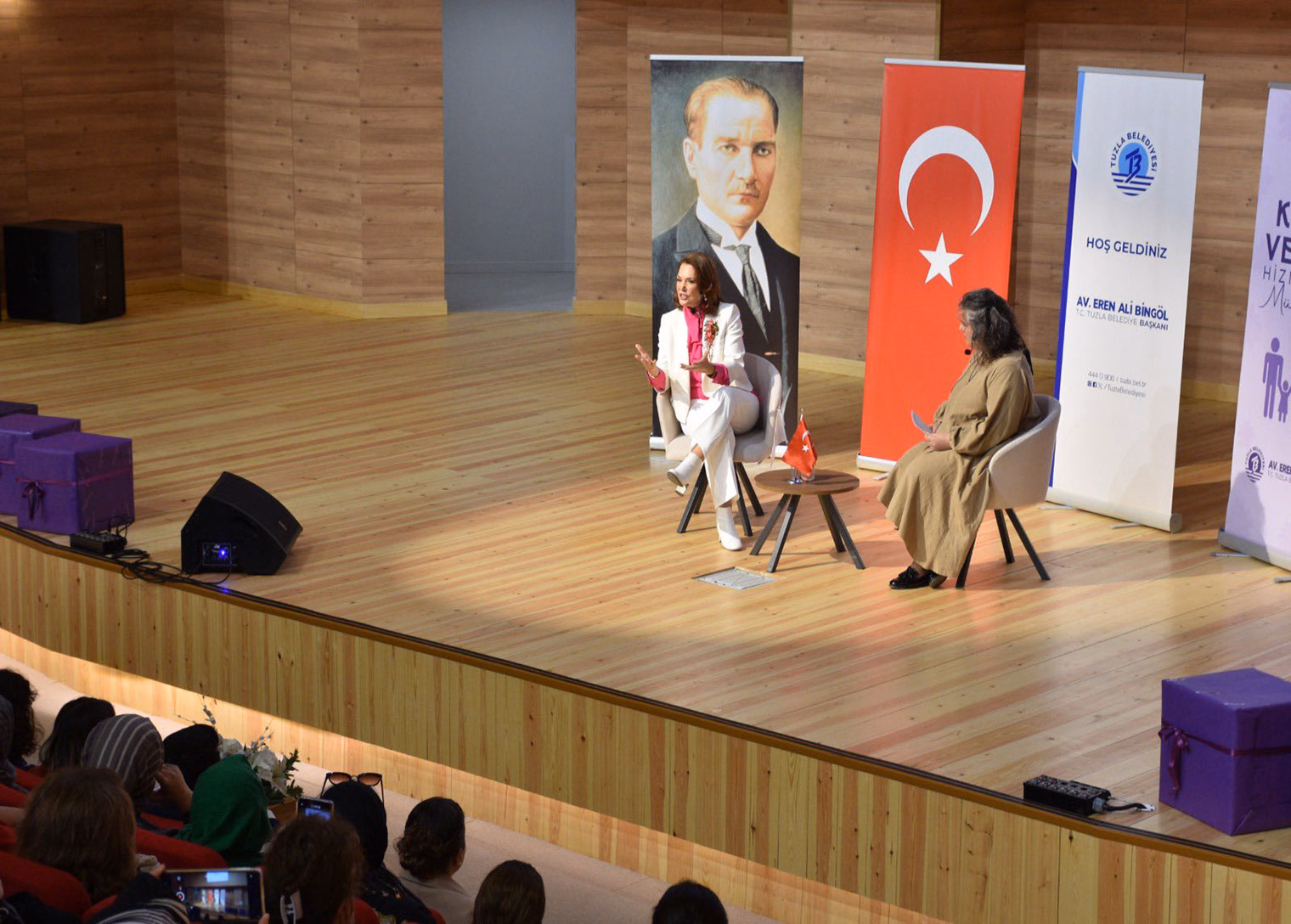 Kadriye Olgar 8 Mart Dünya Kadınlar Günü kapsamında Tuzlalılarla buluştu - Görsel 4