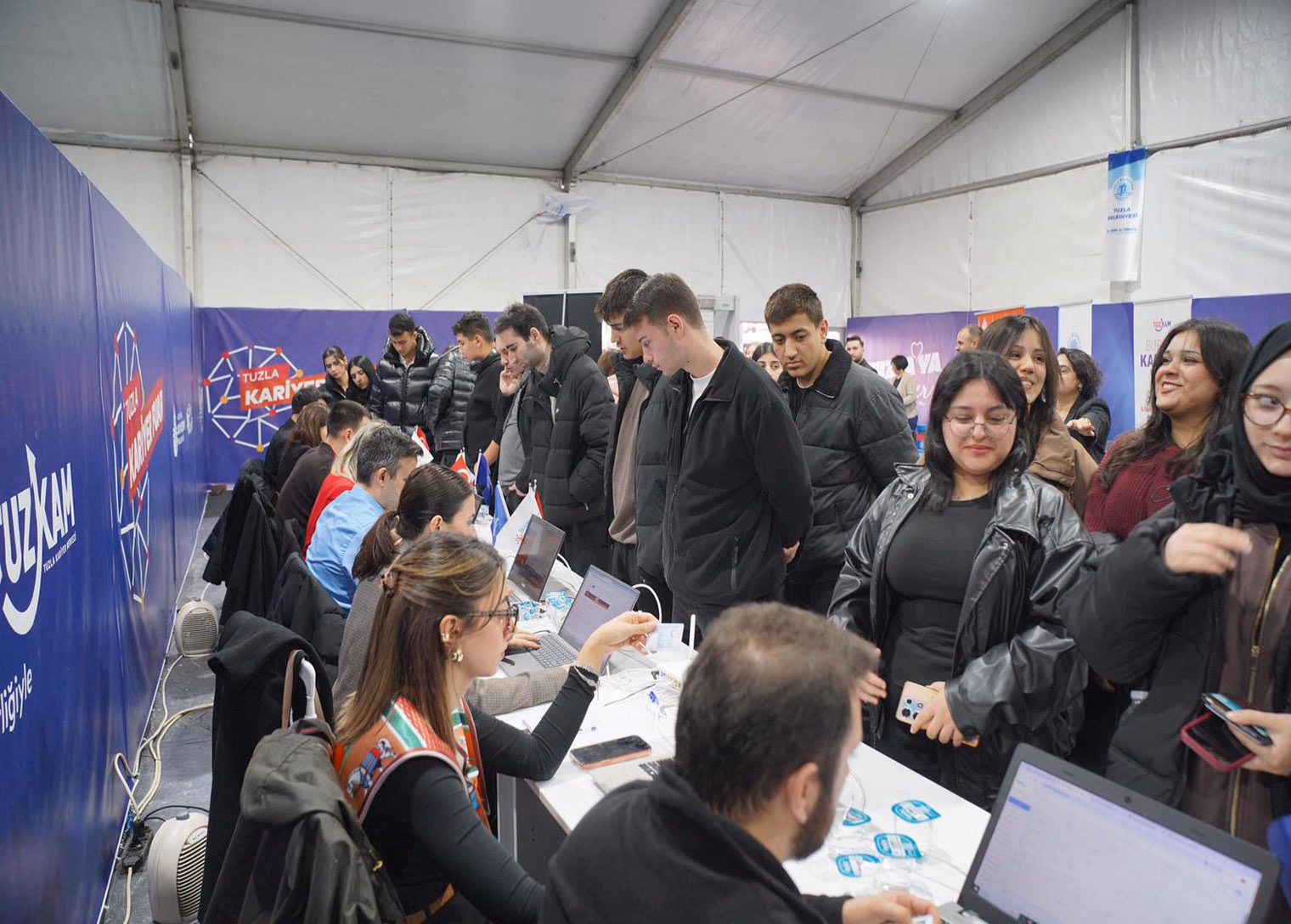 Tuzla Kariyer Fuarı kapılarını açtı - Görsel 6