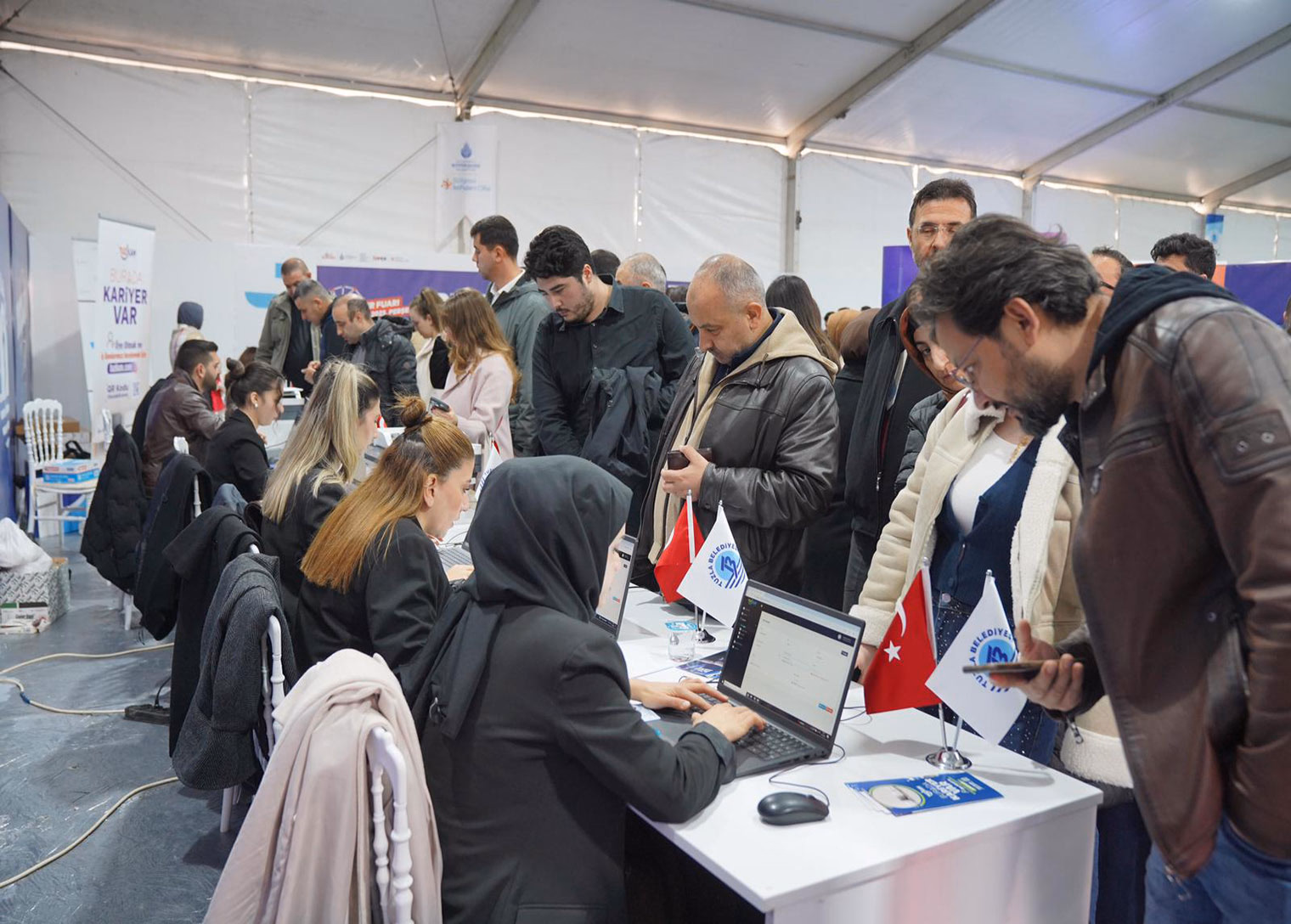 Tuzla Kariyer Fuarı kapılarını açtı - Görsel 1