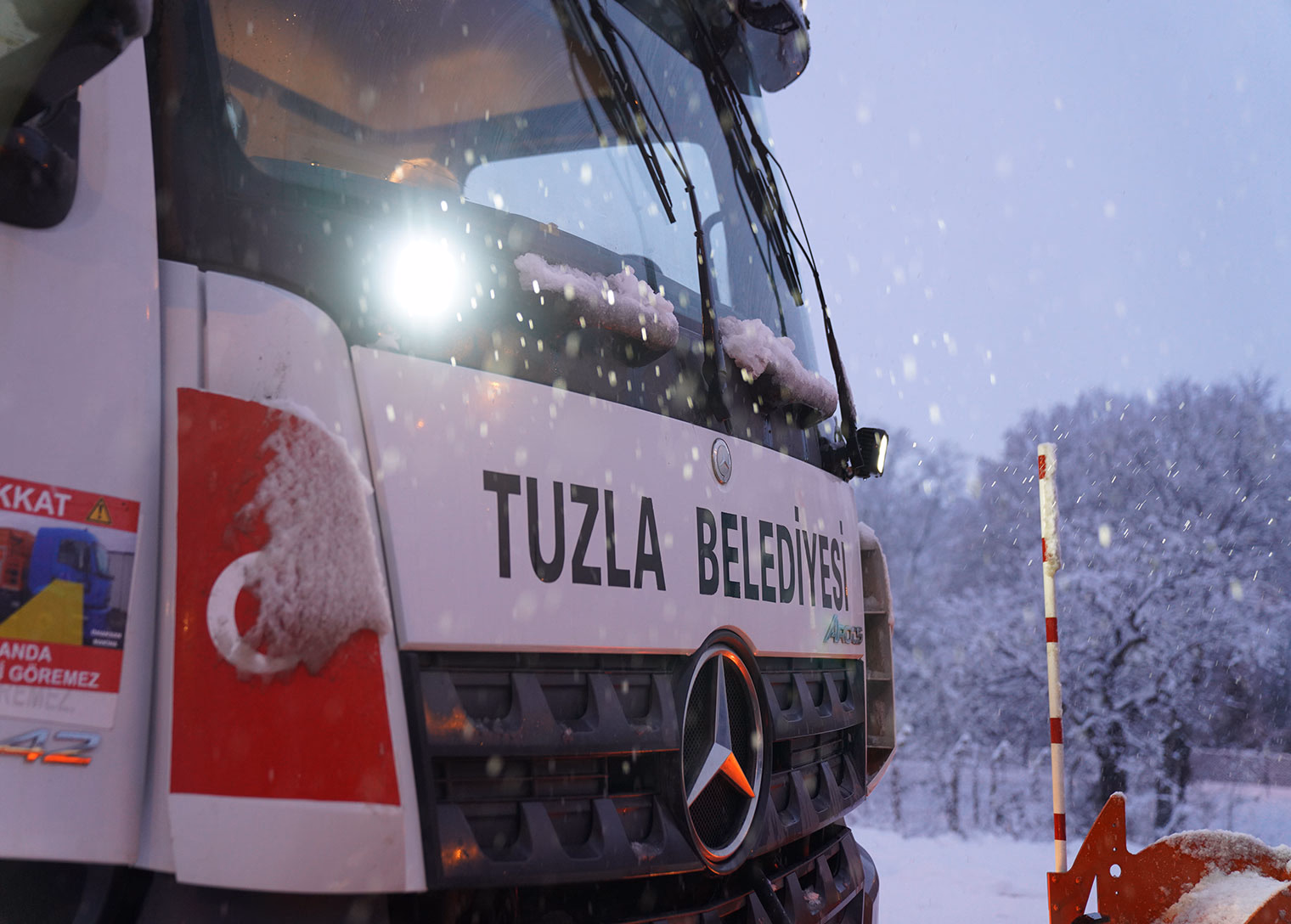 Tuzla Belediyesi karla mücadele için hazır - Görsel 2