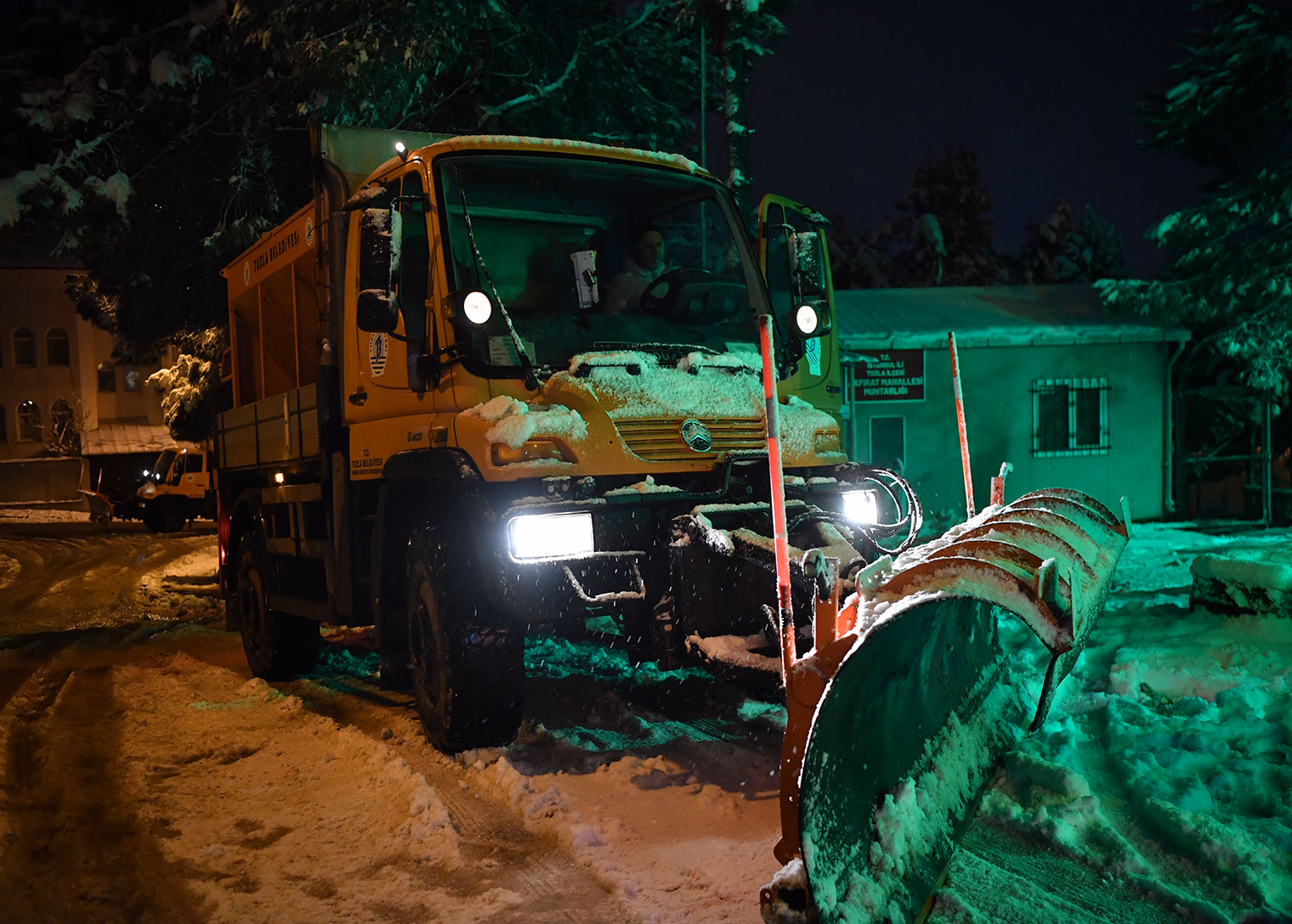 Tuzla Belediyesi karla mücadele için hazır - Görsel 3