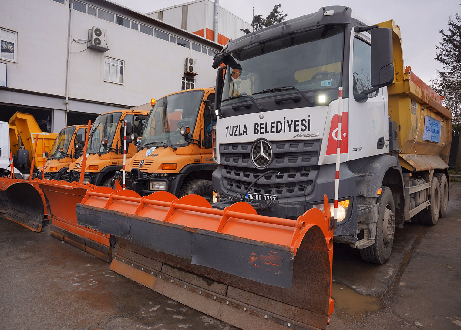 Tuzla Belediyesi karla mücadele için hazır - Görsel 4