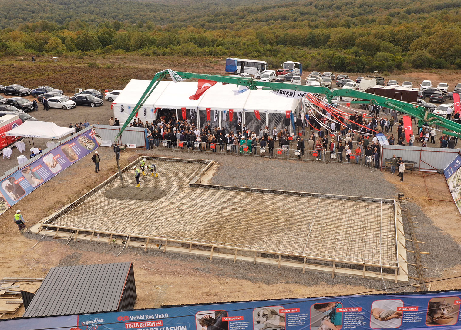 Tuzla’da örnek proje: Koç Pati Rehabilitasyon Merkezi’nin temeli atıldı - Görsel 2