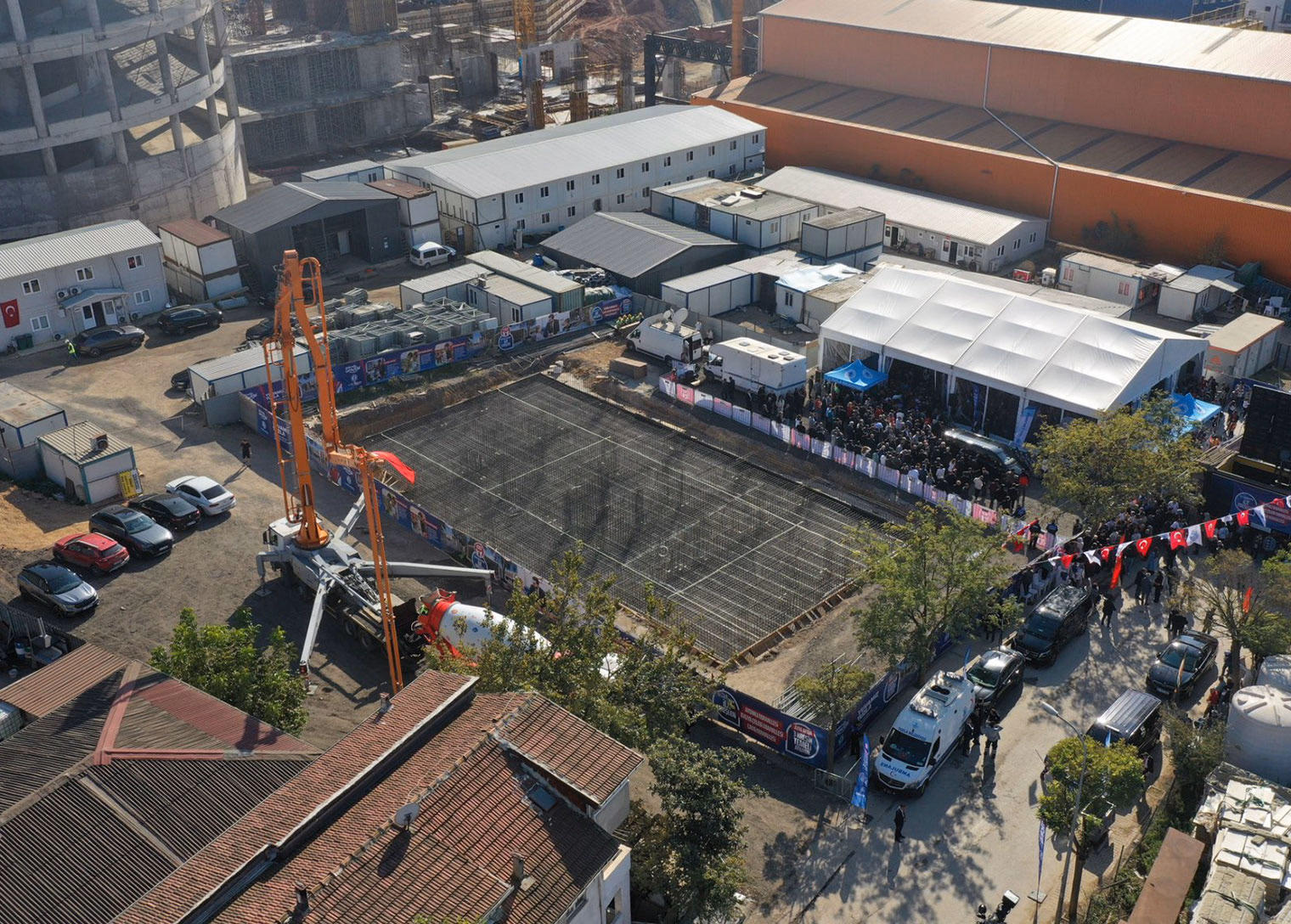 Cumhuriyetin 101. yılında Tuzla’da 3 yeni kreşin temeli atıldı