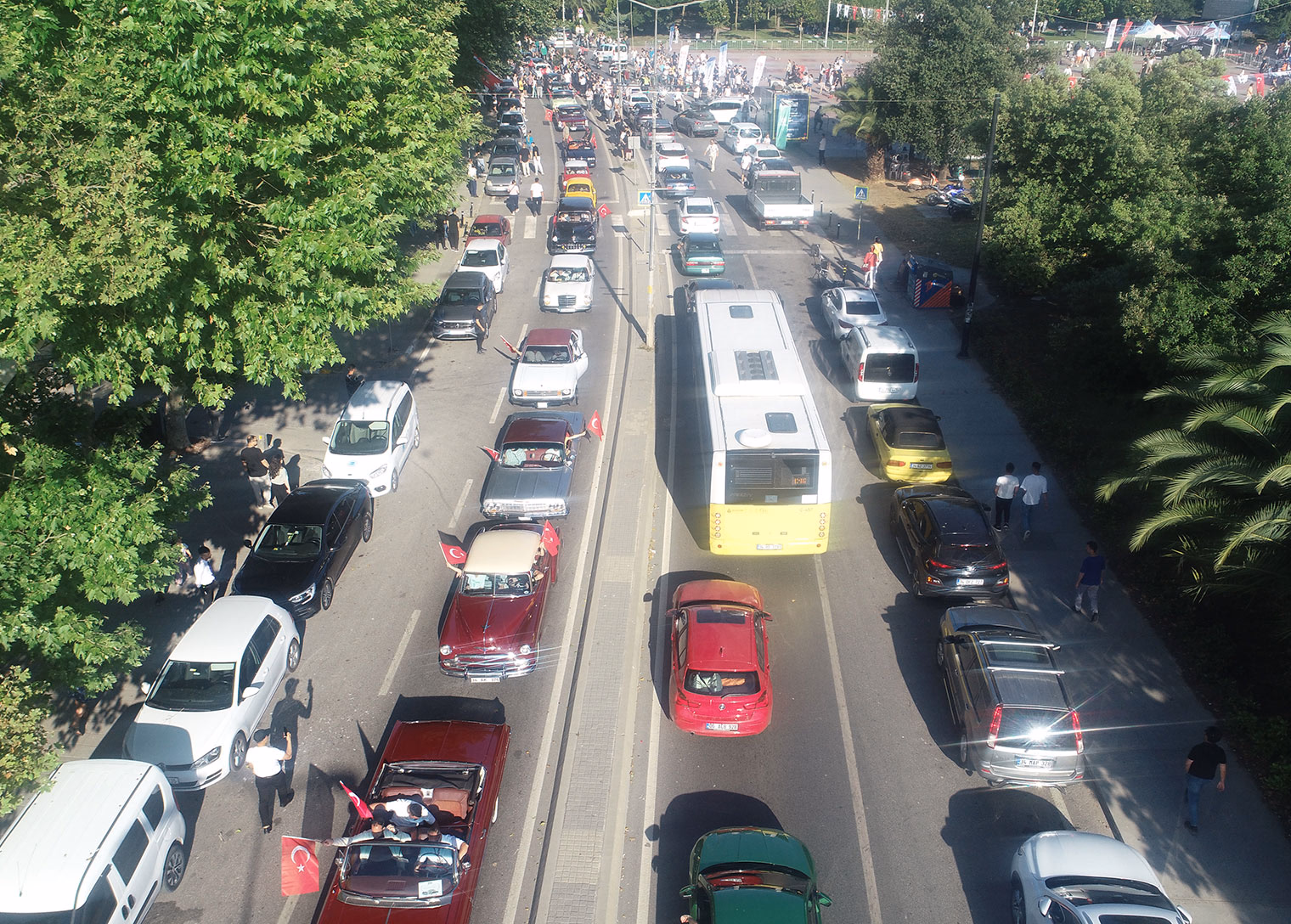 Nostalji araba sevdalıları Tuzla’da buluştu - Görsel 2