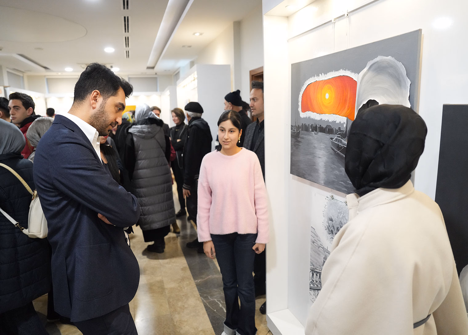 Dünya Ressamlar Günü'nde ‘Pigment 959’ sergisi sanatseverlerle buluştu - Görsel 3