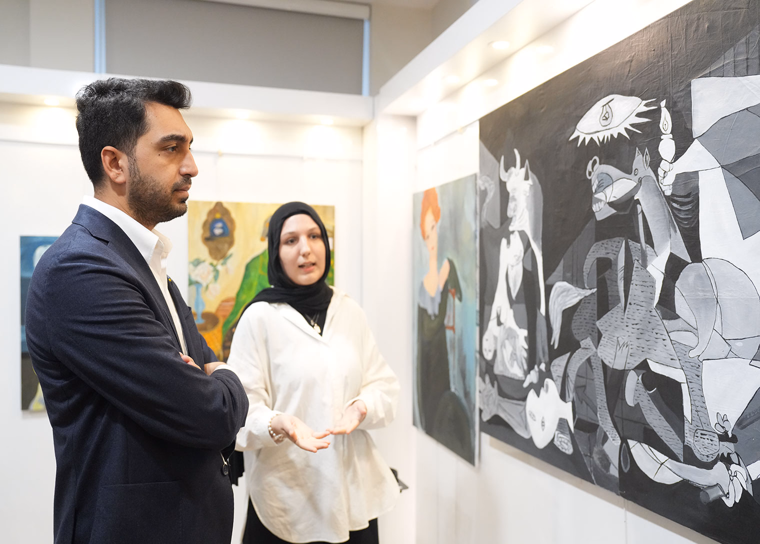 Dünya Ressamlar Günü'nde ‘Pigment 959’ sergisi sanatseverlerle buluştu - Görsel 5