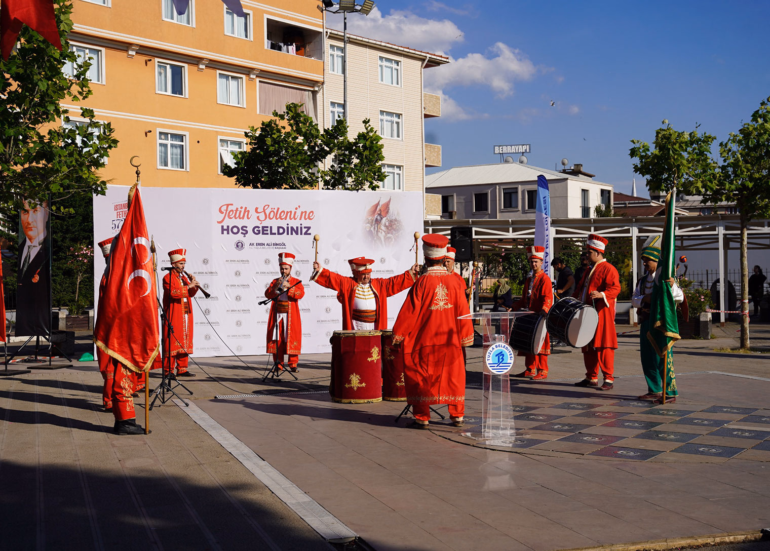 Tuzla’da İstanbul’un Fethi’nin 572’nci yıl dönümü coşkuyla kutlandı - Görsel 4