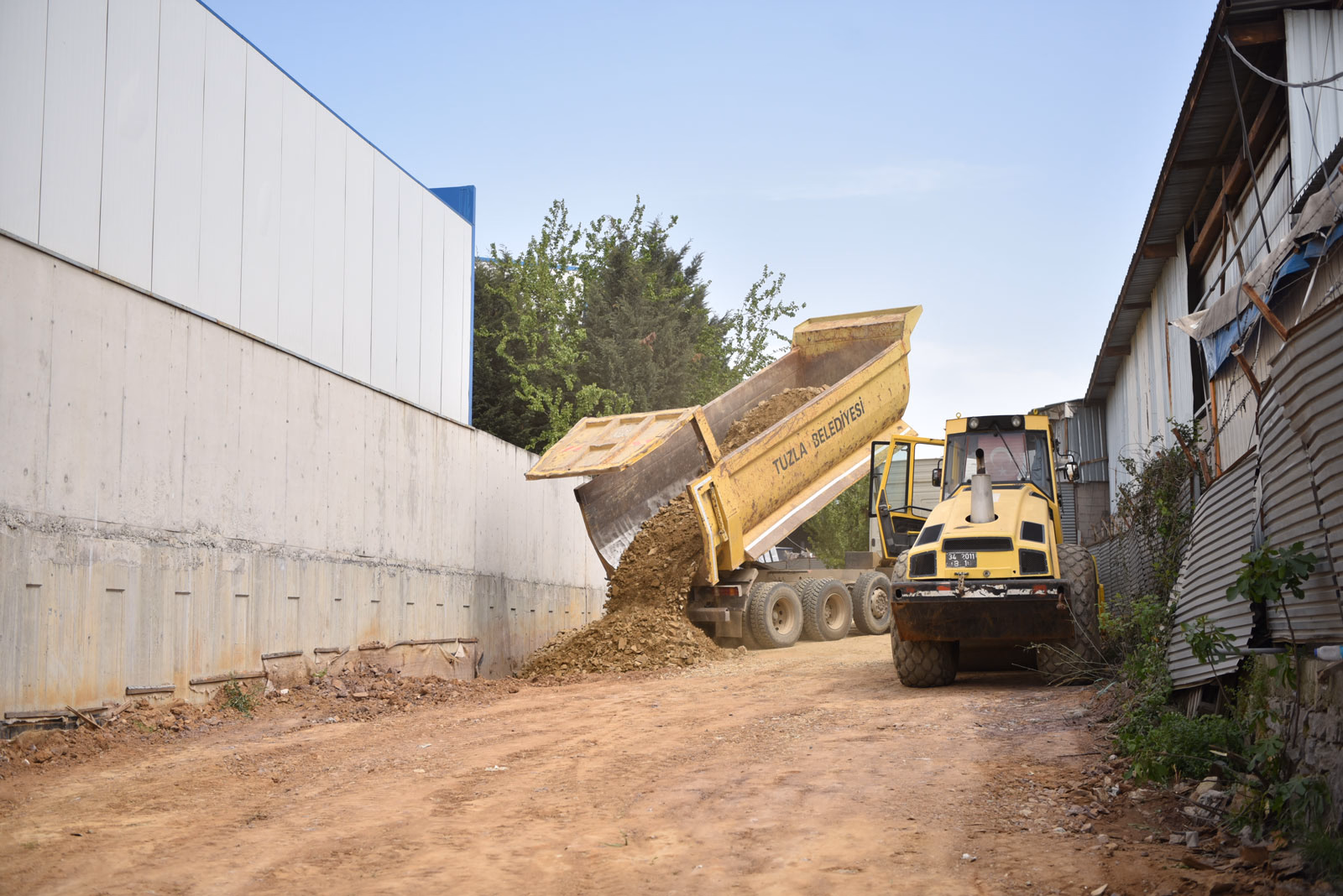 Tuzla Belediyesi, Altyapı Çalışmalarına Hız Kesmeden Devam Ediyor