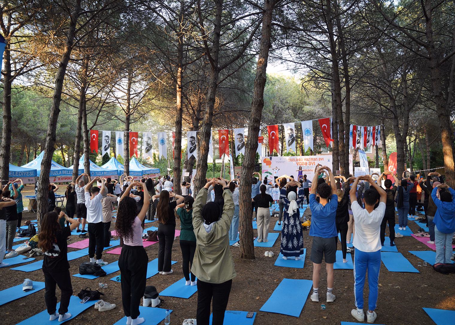 Tuzla’da haziran ayı ‘yoga’ ile geçiyor - Görsel 2