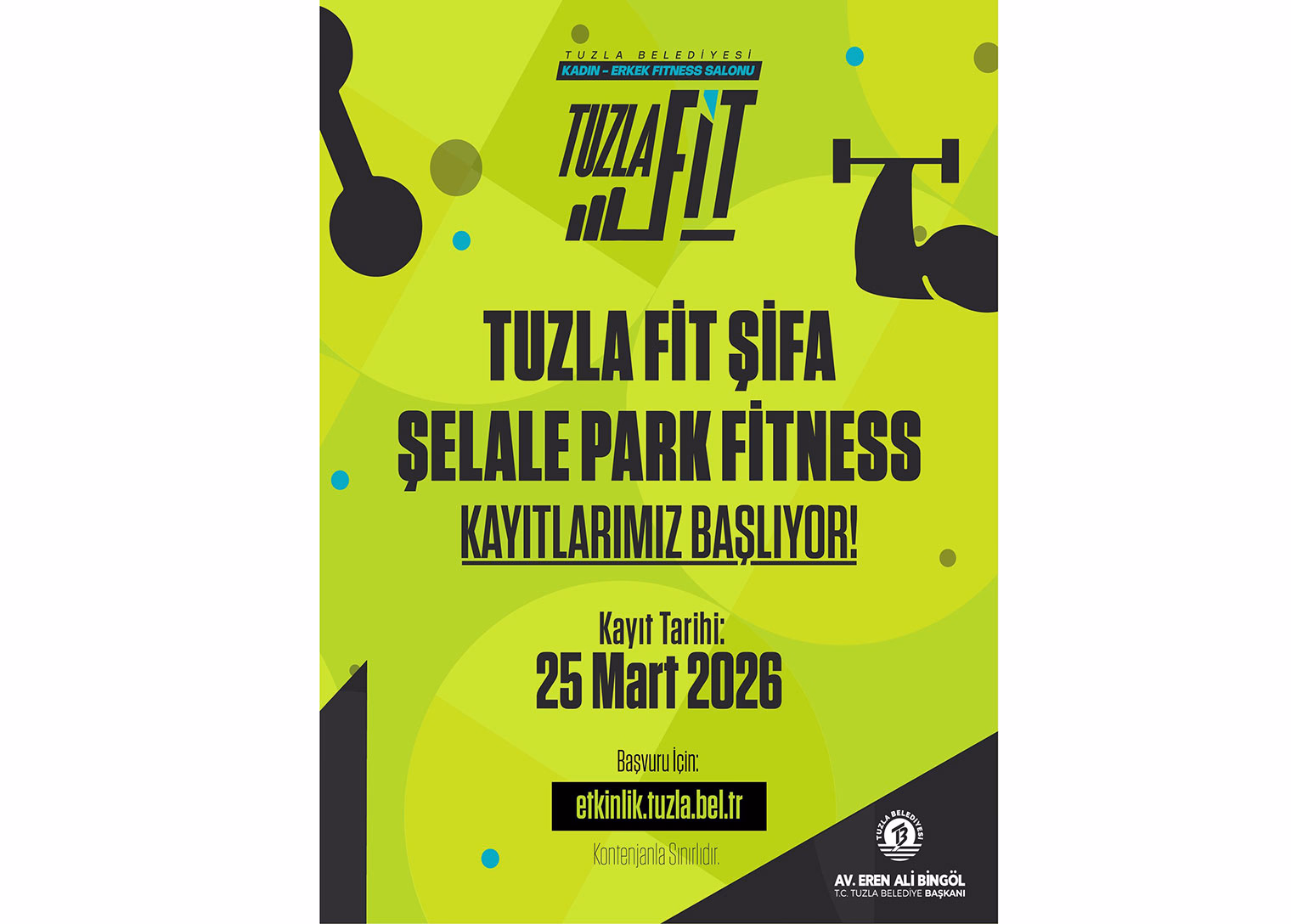 Tuzla Fit Şifa ve Şelale Park Fitness kayıtları başladı - Görsel 1