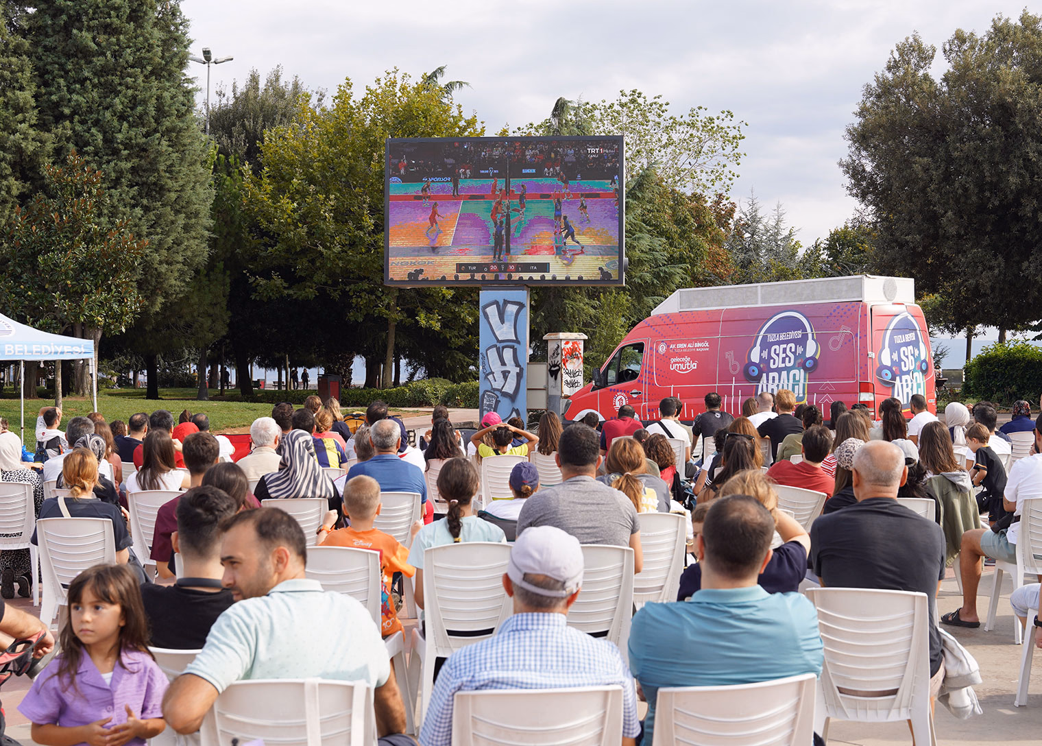 Tuzla'da Filenin Sultanları’na büyük destek - Görsel 3