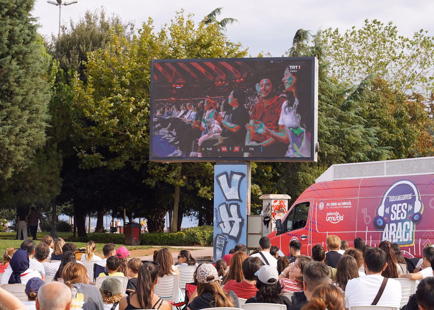 Tuzla'da Filenin Sultanları’na büyük destek - Görsel 4