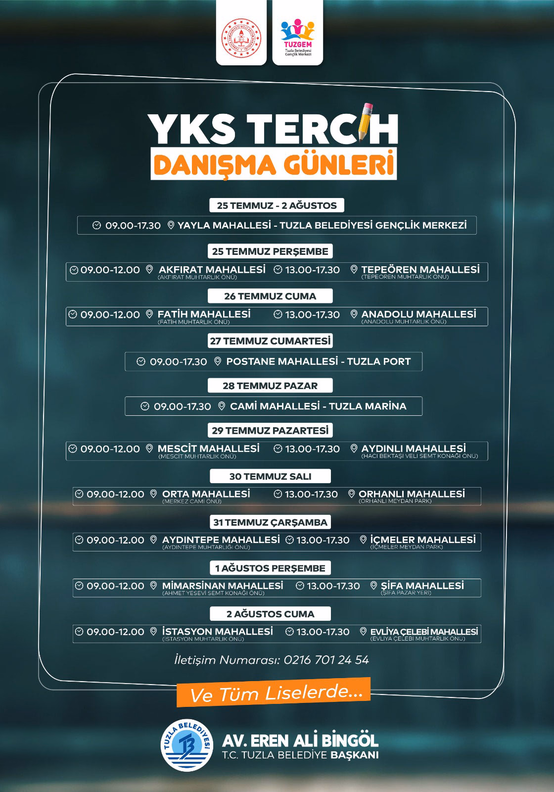 Tuzla Belediyesi'nden üniversite adaylarına ücretsiz destek - Görsel 3