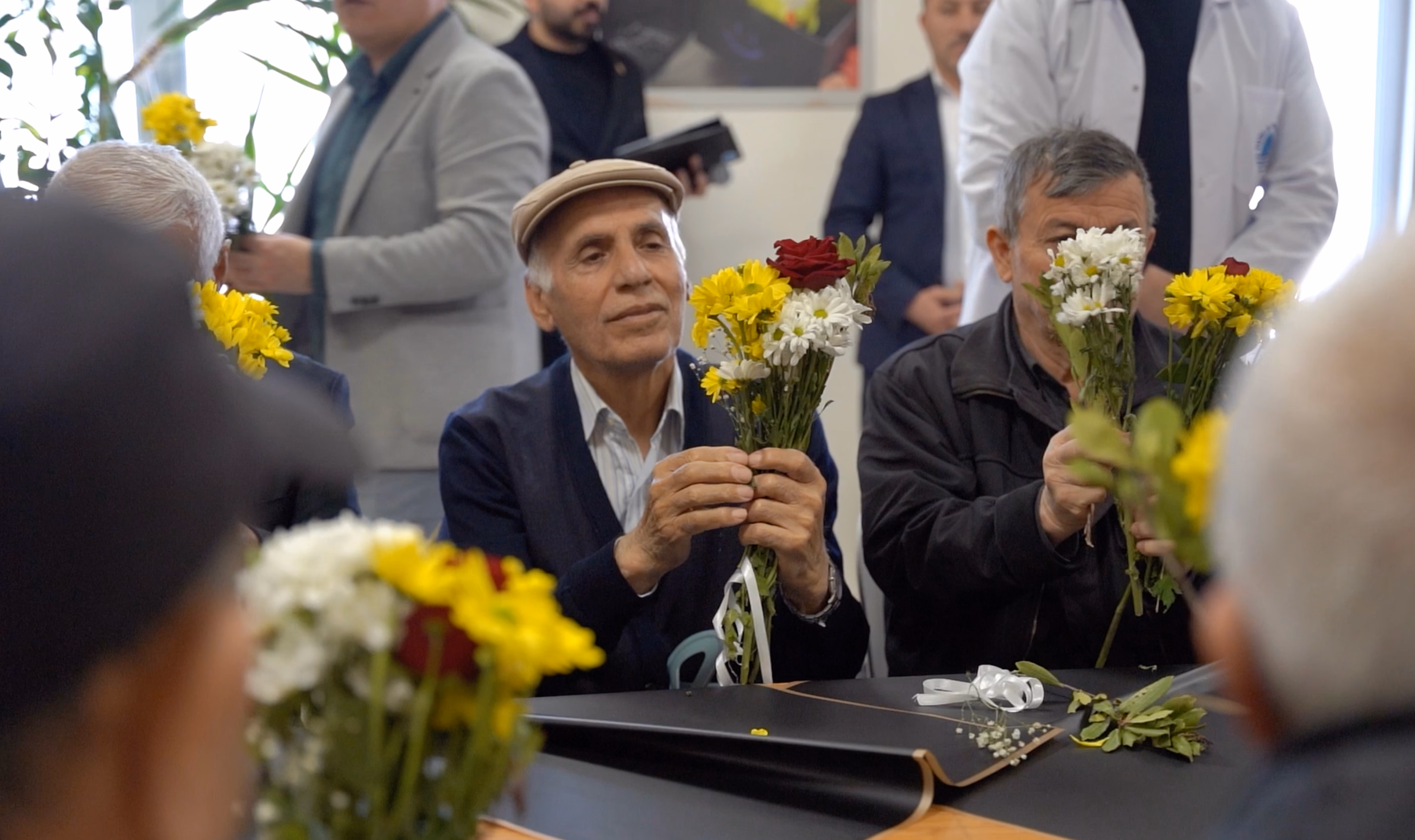 Sağlıklı Yaş Alma Merkezimizde çiçek yapım atölyesi